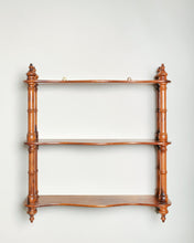 Load image into Gallery viewer, Faux Bamboo Hanging Shelf
