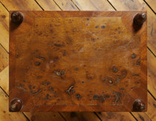 Load image into Gallery viewer, Pair of Antique Burr Walnut Bedside Tables
