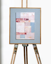 Load image into Gallery viewer, Abstract Oil On Board In Pinks
