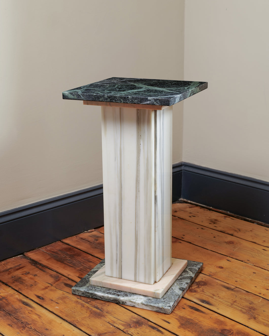 Decorative Marble Pedestal Table / Plinth
