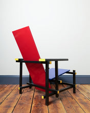 Load image into Gallery viewer, Gerrit Rietveld Red And Blue Chair
