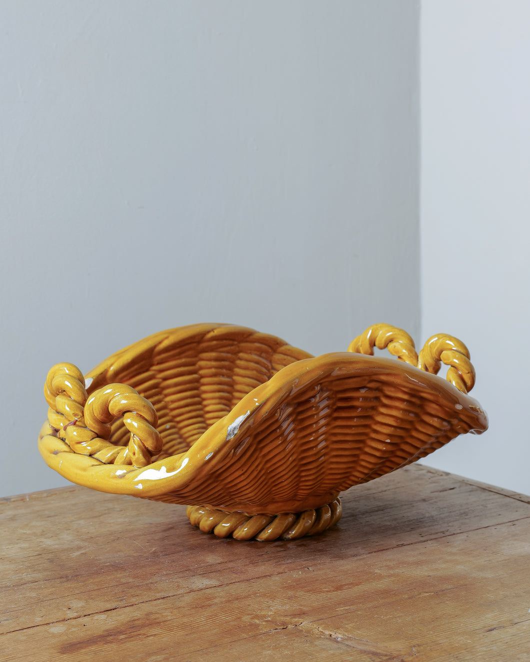 Vallauris Ceramic Basket