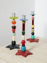 Load image into Gallery viewer, Vintage Sobral Beaded Candle Sticks
