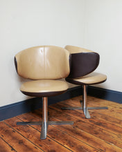 Load image into Gallery viewer, Leather Swivel Chairs
