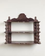 Load image into Gallery viewer, French Folk Art Spindle Shelving
