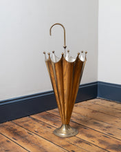 Load image into Gallery viewer, French Brass Umbrella Stand
