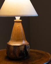 Load image into Gallery viewer, Hand Carved Wooden Table Lamp
