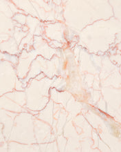 Load image into Gallery viewer, Light Pink Carrara Marble Clover Shaped Coffee Table
