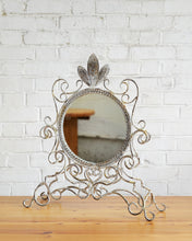 Load image into Gallery viewer, Ornate Metalwork Dressing Table Mirror
