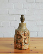 Load image into Gallery viewer, Studio Pottery Brutalist Lamp Base By Bernard Rooke
