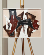 Load image into Gallery viewer, Abstract oil on canvas
