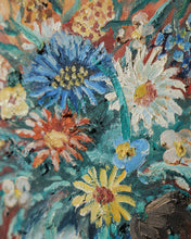 Load image into Gallery viewer, Swedish Oil On Canvas - Flowers
