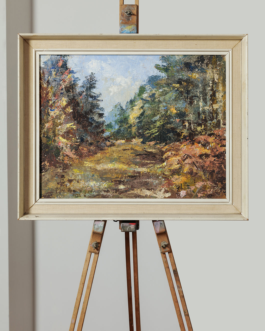 Landscape Oil Painting Of Forest
