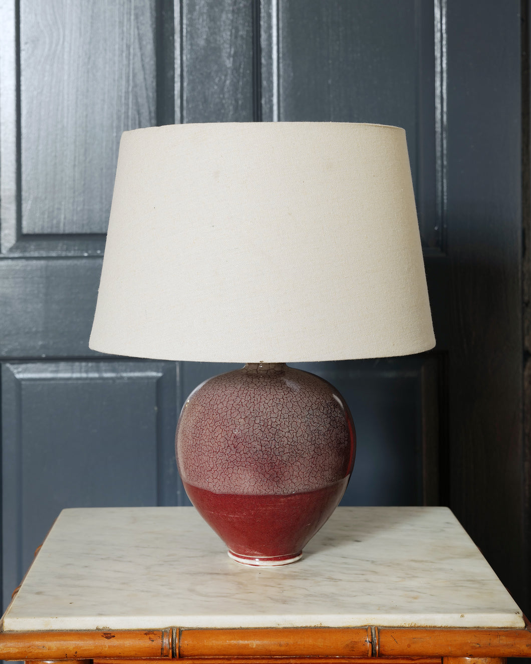 Franch Studio Pottery Lamp