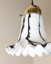 Load image into Gallery viewer, Peill + Putzler Black &amp; White Glass Pendant Shade
