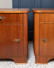 Load image into Gallery viewer, Pair Of German Mid Century Bedside Tables

