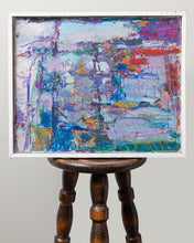 Load image into Gallery viewer, Pair Of Abstract Framed Acrylic Paintings
