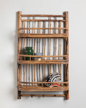 Load image into Gallery viewer, Three Tiered Bamboo Shelving Unit
