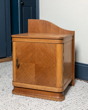 Load image into Gallery viewer, Midcentury Oak Pair of Bedside Tables
