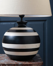 Load image into Gallery viewer, French Ceramic Stripy Lamp
