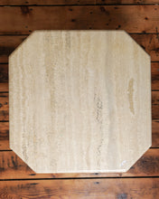 Load image into Gallery viewer, 1980&#39;s Travertine Side Table / Small Coffee Table
