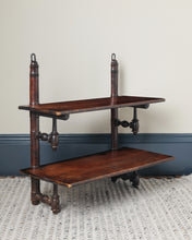 Load image into Gallery viewer, French Faux Bamboo And Bobbin Turned Shelving Unit
