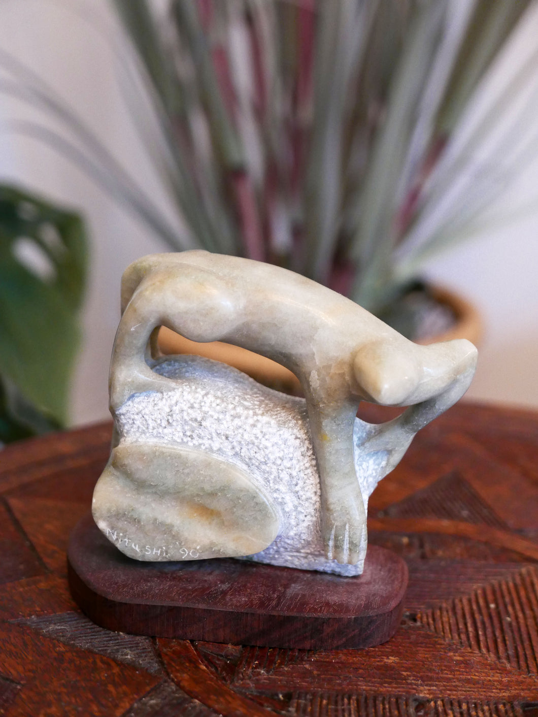 Stone Sculpture by Kelly Nitushi Byars