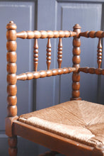 Load image into Gallery viewer, Antique Bobbin Turned Corner Chair
