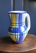Load image into Gallery viewer, Hand Painted Spanish Check Jug
