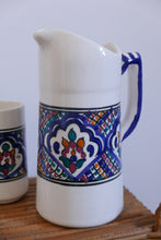 Load image into Gallery viewer, Vintage Hand Painted Jug And Pitchers

