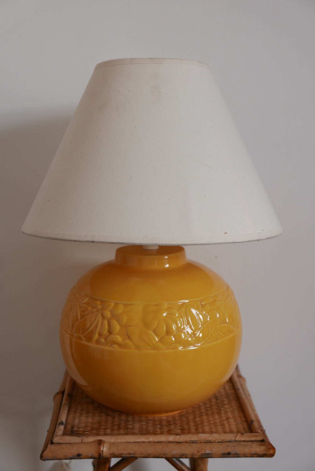 Vintage Portuguese Ceramic Lamp