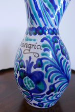 Load image into Gallery viewer, Vintage Spanish Hand Painted Sangria Jug
