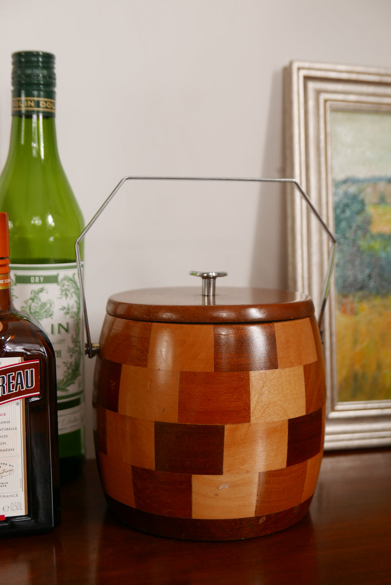 Mid Century Cambridgewear Chequered Ice Bucket – Vantage Living