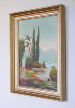 Load image into Gallery viewer, Framed Palm Tree Oil Painting
