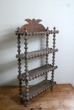 Load image into Gallery viewer, Folk Art French Spindle Hanging Shelves

