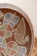 Load image into Gallery viewer, Vintage African Kamba Stool With Beaded Pattern From Kenya
