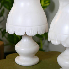 Load image into Gallery viewer, Pair Of Alabaster Table Lamps
