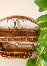 Load image into Gallery viewer, Tiger Bamboo French Hanging Shelf
