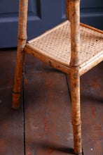 Load image into Gallery viewer, Victorian Tiger Bamboo Side Table
