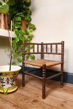 Load image into Gallery viewer, French Bobbin Turned Corner Chair
