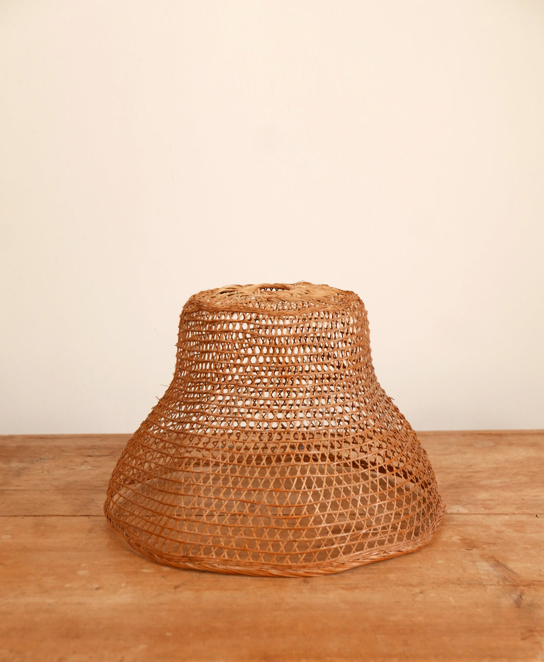 Vintage French Cane Shade