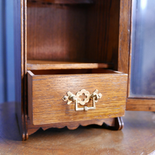 Load image into Gallery viewer, Victorian / Edwardian Smokers Cabinet with brass hardware  
