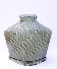 Load image into Gallery viewer, Large Green Shino Glaze Vase
