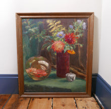 Load image into Gallery viewer, Swedish Flower Oil On Canvas
