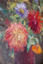 Load image into Gallery viewer, Swedish Flower Oil On Canvas
