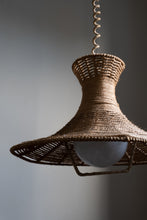 Load image into Gallery viewer, Mid Century Rope Ceiling Pendant
