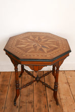 Load image into Gallery viewer, Victorian Octagonal Marquetry Occasional Table
