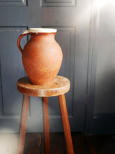 Load image into Gallery viewer, Mid-century stoneware terracotta milk jug
