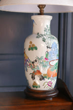 Load image into Gallery viewer, Vintage Chinese Porcelain Table Lamp

