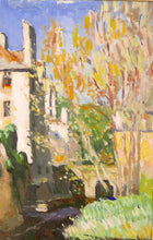 Load image into Gallery viewer, French Framed Oil On Canvas of a Chateau
